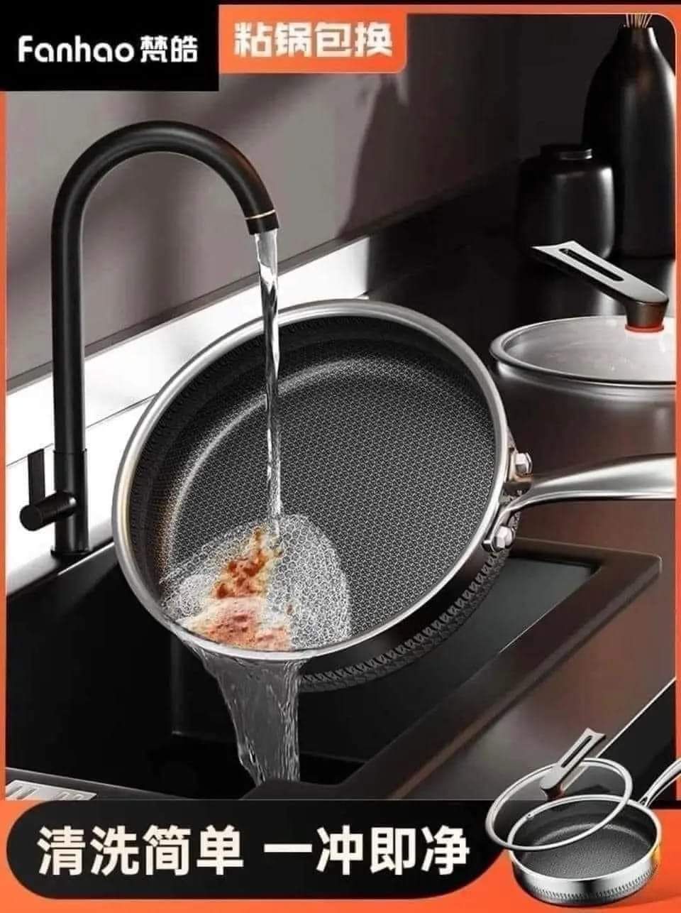 CHẢO TỔ ONG HÀNG XUẤT SIZE 30cm